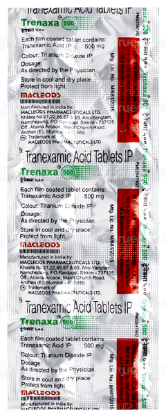 Trenaxa 500 Tablet 10 Trenaxa 500 Tablet 10