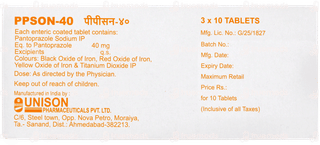 Ppson 40 Tablet 10