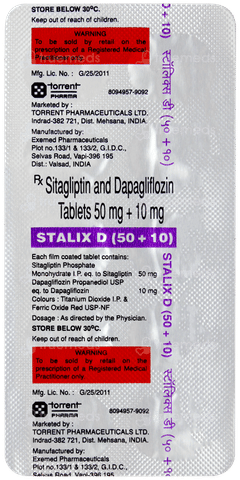 Stalix D 10+50 Tablet 10 Stalix D 10+50 Tablet 10