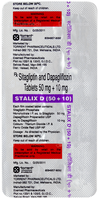 Stalix D 10+50 Tablet 10
