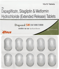 Dapazol Sm 10/100/1000 Tablet 10 Dapazol Sm 10/100/1000 Tablet 10
