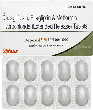 Dapazol Sm 10/100/1000 Tablet 10