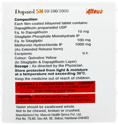 Dapazol Sm 10/100/1000 Tablet 10 Dapazol Sm 10/100/1000 Tablet 10