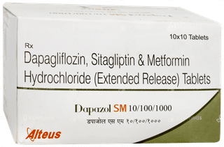 Dapazol Sm 10/100/1000 Tablet 10