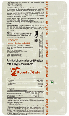 Populas Gold Tablet 10