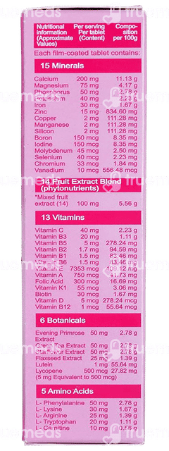 Nutricharge Woman Tablet 30