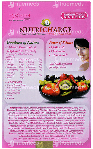 Nutricharge Woman Tablet 30