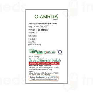 Sdh Naturals G Amrita Tablet 60