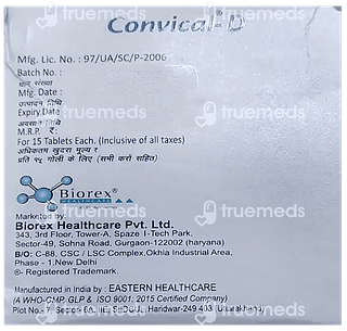 Convical D Tablet 15