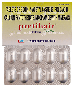 Pretihair Tablet 10