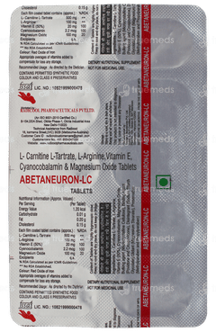 Abetaneuron Lc Tablet 10