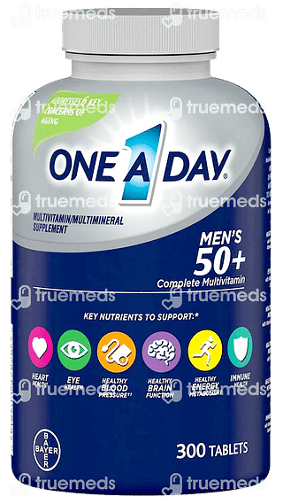 One A Day Men's 50+ Complete Multivitamin Tablet 300