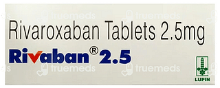 Rivaban 2.5 Tablet 10