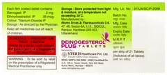 Deinogesterol Plus Tablet 21