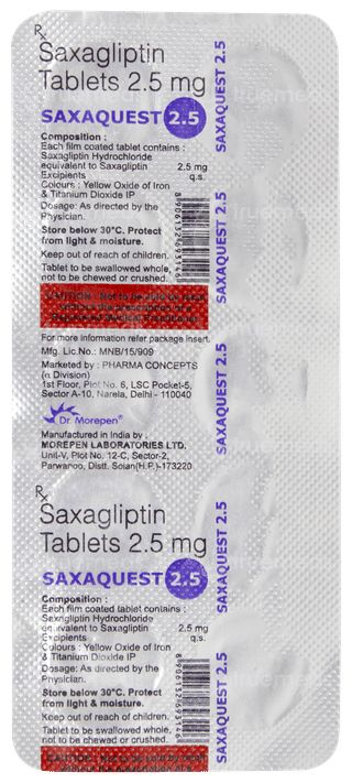 Saxaquest 2.5 Tablet 10