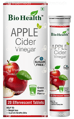 Bio Health Apple Cider Vinegar Effervescent Tablet 20