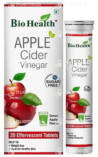 Bio Health Apple Cider Vinegar Effervescent Tablet 20