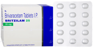 Britzilam 25 Tablet 15