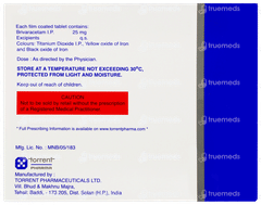 Britzilam 25 Tablet 15