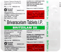 Britzilam 25 Tablet 15