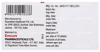 Temsan Bs 5/40 Tablet 10