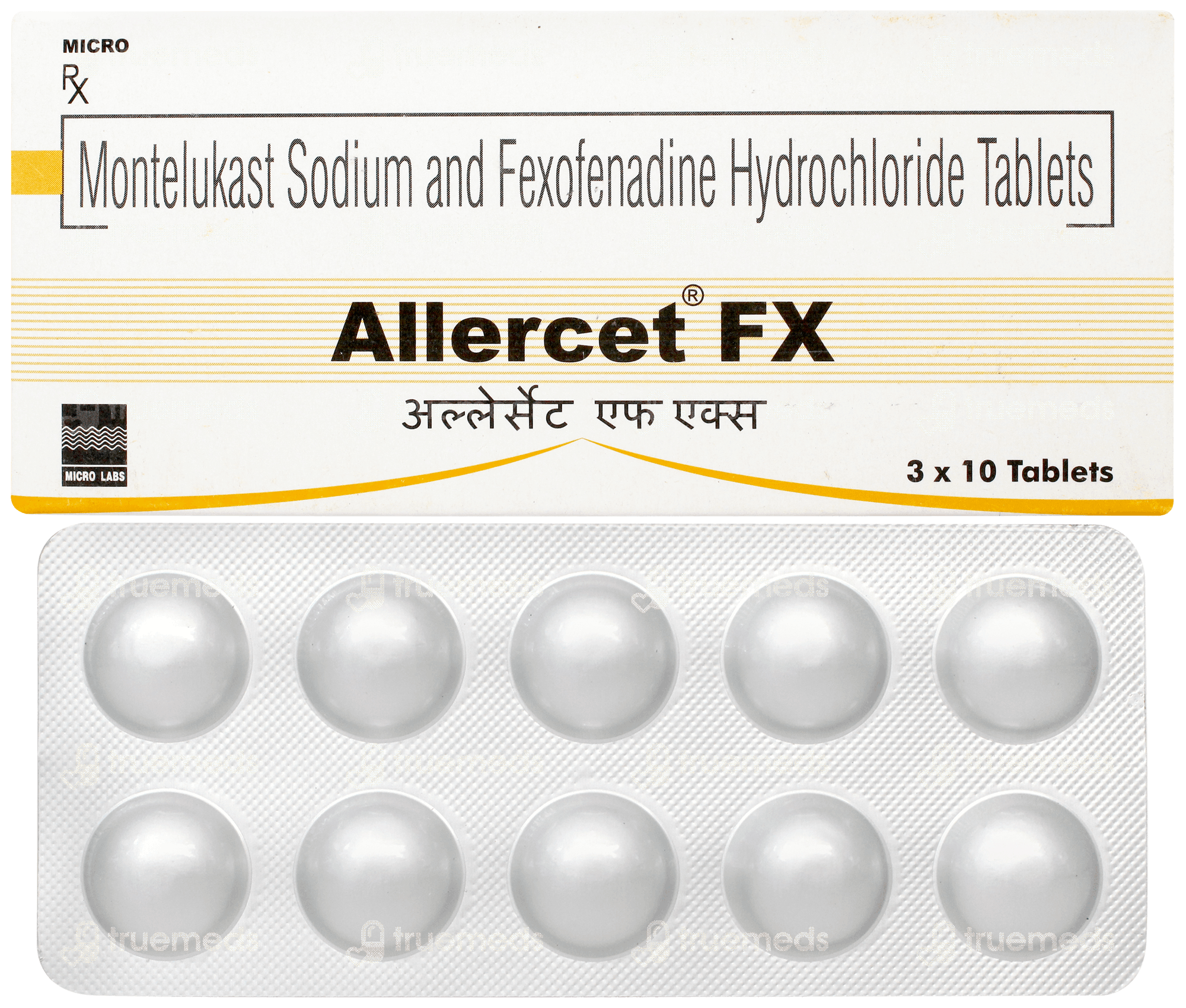 Allercef Allercet Fx Tablet 10: Uses, Side Effects, Price & Substitutes