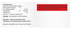 Rosuvil F 10/160 Mg Tablet 10 Rosuvil F 10/160 Mg Tablet 10