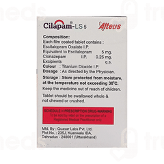 Cilapam-ls 5 Tablet 15