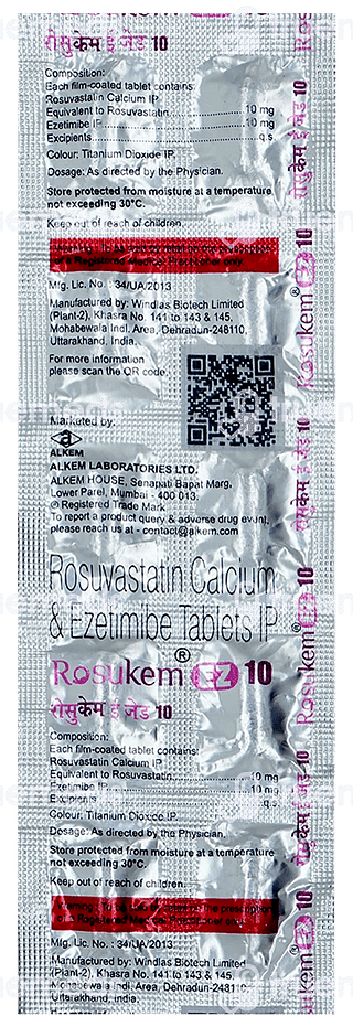 Rosukem Ez 10 Tablet 10