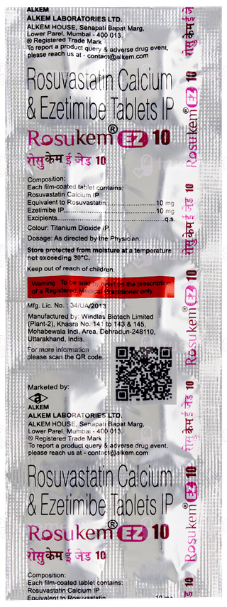 Rosukem Ez 10 Tablet 10