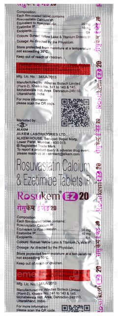 Rosukem Ez 20 Tablet 10