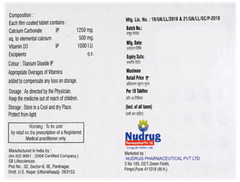 Nusecal D3 Tablet 10