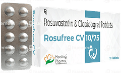 Rosufree Cv 10/75 MG Tablet 10