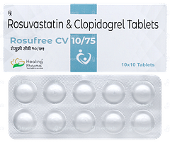 Rosufree Cv 10/75 Tablet 10