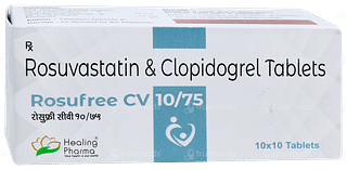 Rosufree Cv 10/75 Tablet 10