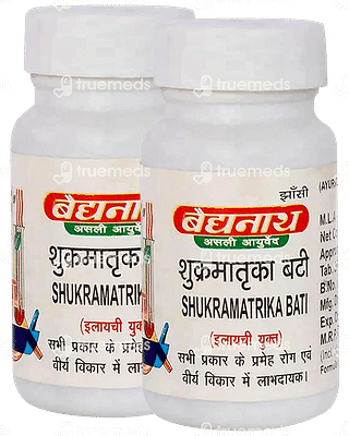 Baidyanath Jhansi Shukramatrika Vati 40 Tablet Pack Of 2