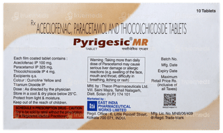 Pyrigesic Mr Tablet 10