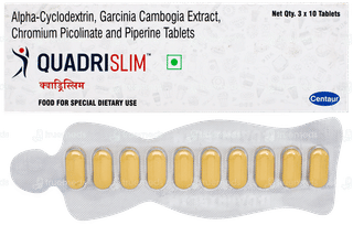 Quadrislim Tablet 10