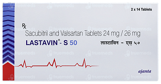 Lastavin S 50 MG Tablet 14