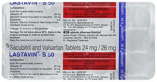 Lastavin S 50 MG Tablet 14