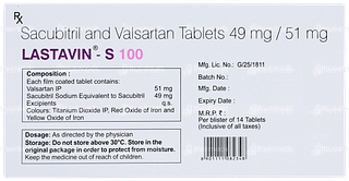 Lastavin S 100 Tablet 14