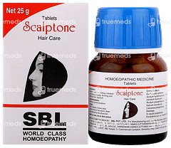 Sbl Scalptone Tablet 25gm Sbl Scalptone Tablet 25gm
