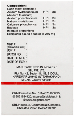 Sbl Scalptone Tablet 25Gm