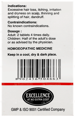 Sbl Scalptone Tablet 25Gm