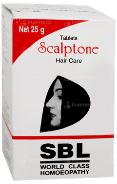 Sbl Scalptone Tablet 25Gm
