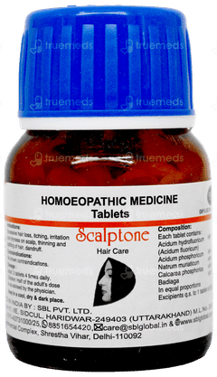 Sbl Scalptone Tablet 25Gm