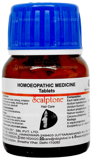 Sbl Scalptone Tablet 25Gm
