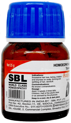 Sbl Scalptone Tablet 25Gm
