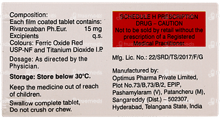 Rivaban 15 Tablet 10