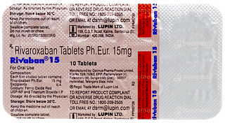 Rivaban 15 Tablet 10